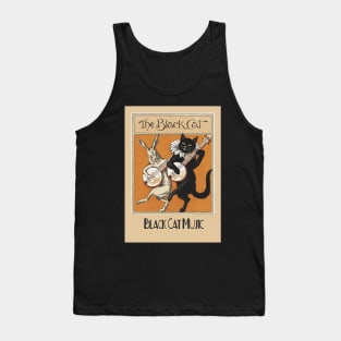 Black Cat Music Tank Top